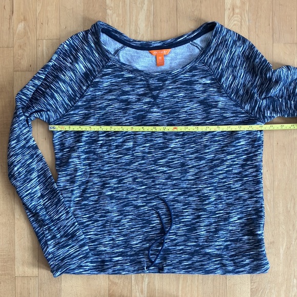 2/$20 Sweatshirt miniskirt set Joe Fresh space-dye cotton Large - Picture 3 of 14